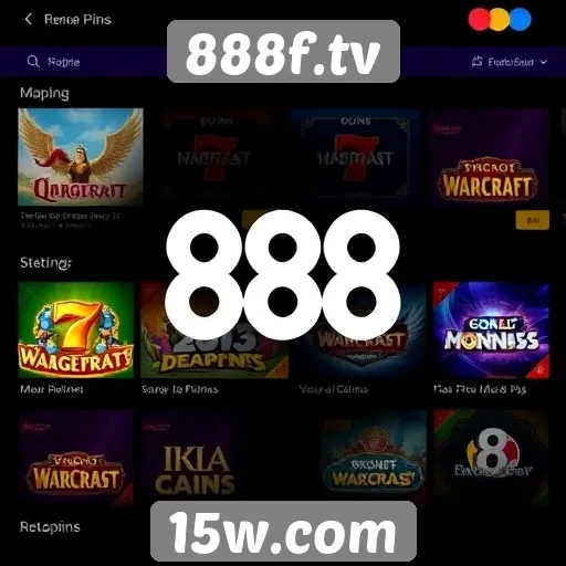 Análise das opções de jogos disponíveis no 888f.tv