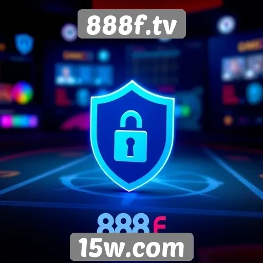 Recursos de segurança e proteção no site 888f.tv